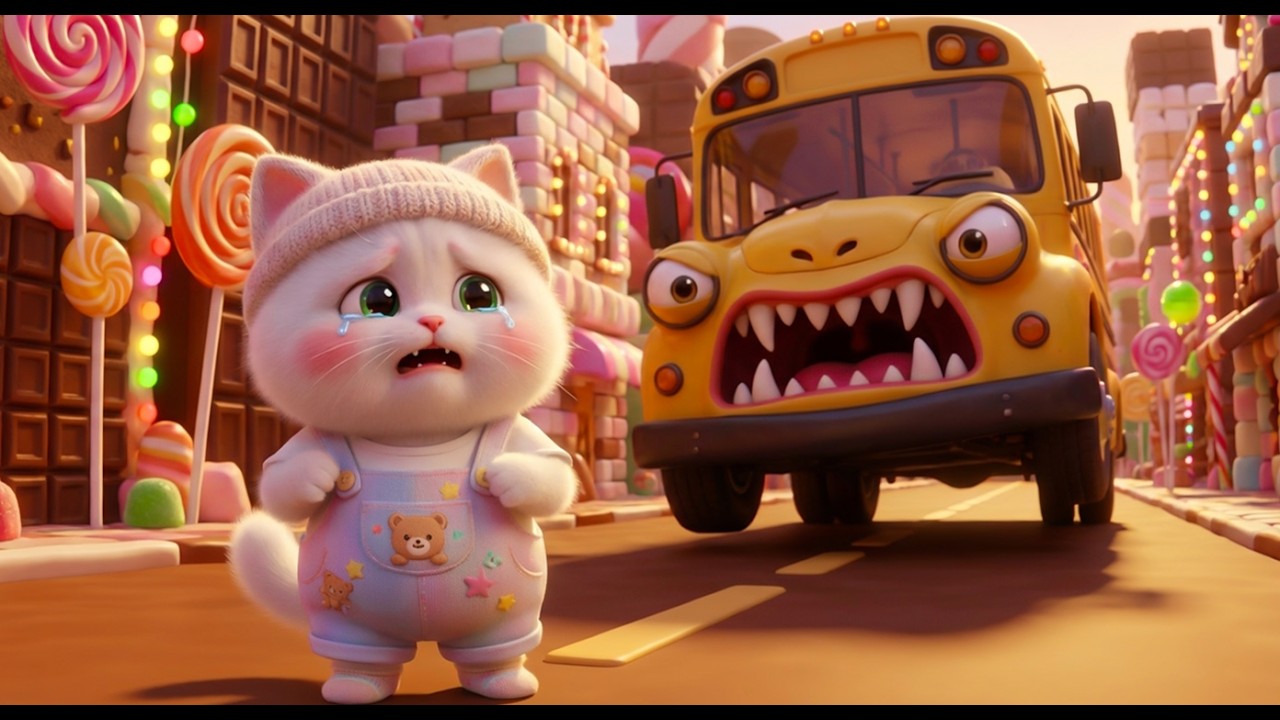 OMG! 😱 A UFO Attacks and Turns a School Bus into a GIANT Monster! 🛸🚌