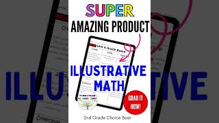 2nd Grade Math Choice Boards - Based on Illustrative Math
