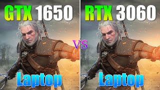GTX 1650 Laptop vs RTX 3060 Laptop : Gaming Test - How Big is The Difference?