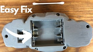 How to Clean Battery Corrosion. Fix Battery Leaks.