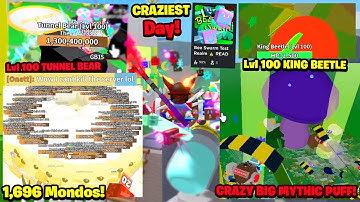 The CRAZIEST Day In Bee Swarm Simulator