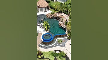 From Start to Finish, We Design and Build Insane Pools! #insanepools #lucaslagoons #pool #backyard
