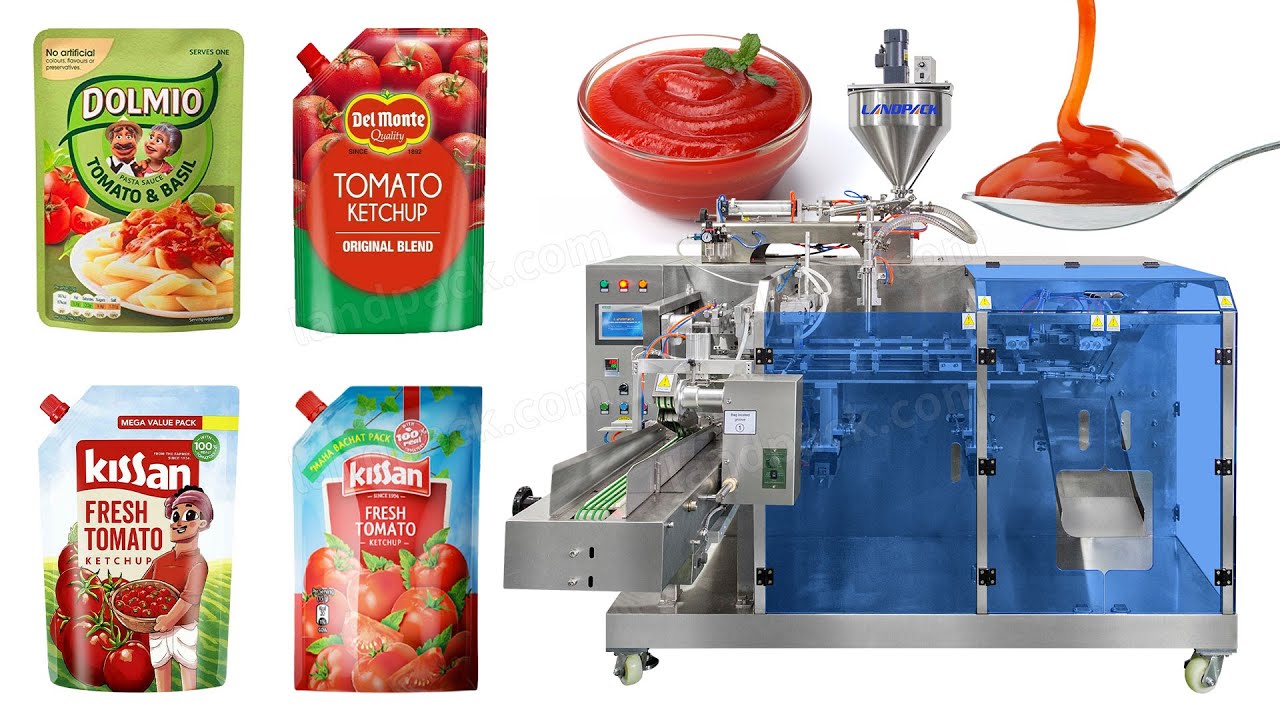 Automatic Doypack Pouch Filling Sauce Packaging Machine