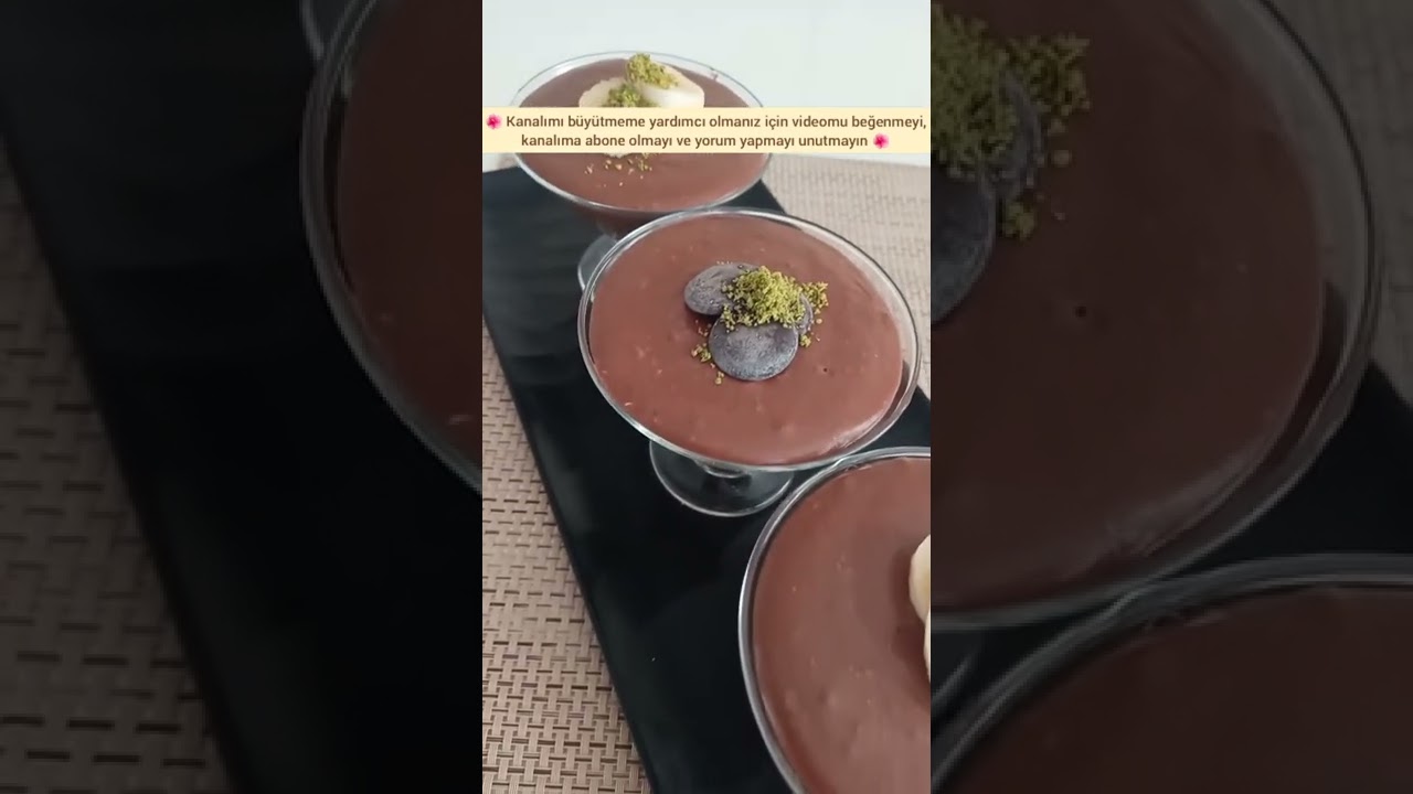 ???? ÇİKOLATALI MOUSSE TARİFİ ???? Tam KIVAMINDA – MUHTEŞEM LEZZET ✅ #shorts