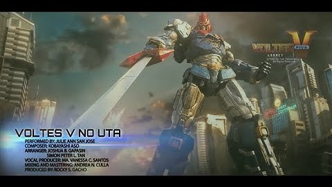 Voltes V: Legacy Theme Song "Voltes V No Uta" by Julie Anne San Jose (Full music video in HD)