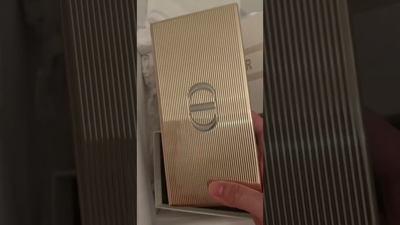 Dior Gold Clutch Unboxing👝🟨✨| Subscribe for more lux & my Hermes Journey  @wynterseason