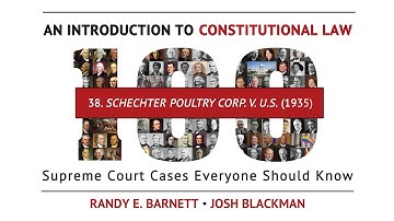 ⚖️ Schechter Poultry Corp. v. U.S. (1935) | An Introduction to Constitutional Law