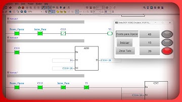 Criando Lógica no CLP e IHM com Temporizador e Horímetro!