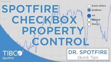 Checkbox and Radio Button Property Controls for Spotfire