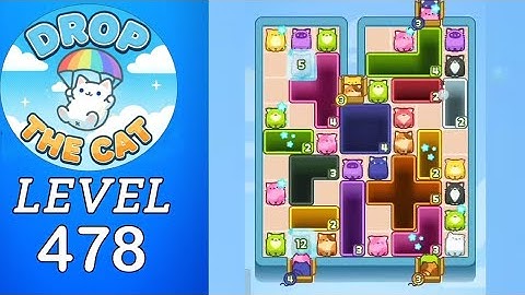 Drop The Cat Level 478 Walkthrough