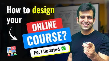 How to create an online course design | Course Mantra 101 Ep. 1 UPDATED | CA Sumit | Classplus |