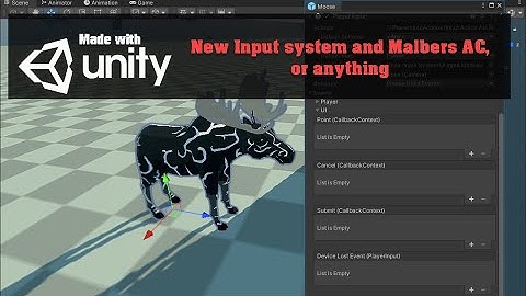 Unity tips #1 Using the new input system with Malbers Animal Controller