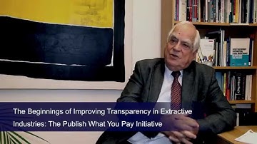Interview with Peter Eigen 2/6: The beginnings of improving transparency in extractive endustries