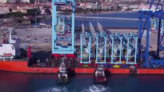 First Ship-to-Shore cranes arrive in Vado Ligure, Italy