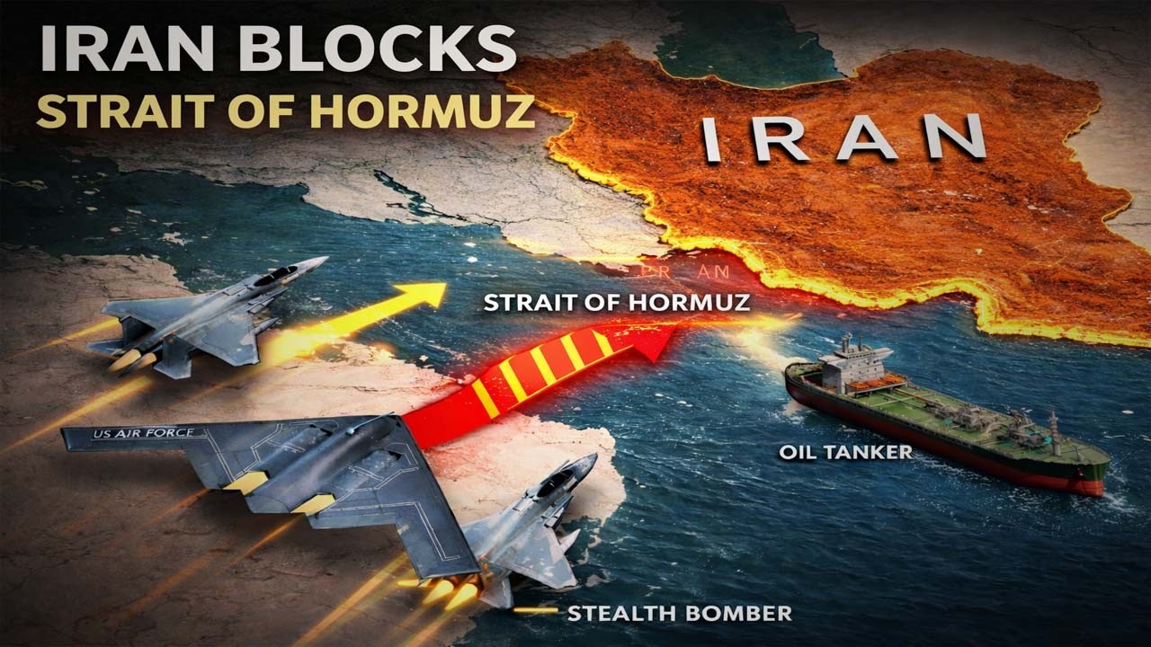 IrStrait of Hormuz Blocked, 20% of Global Oil At Risk #viral #subscribe 