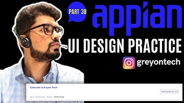 Breadcrumbs | Part 38 | Appian UI UX Design Practice | Appian Tutorials |Learn @appian with me!