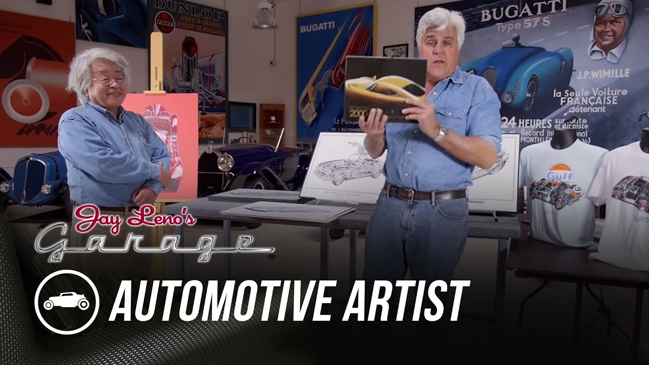 Automotive Artist: Shin Yoshikawa - Jay Leno's Garage - YouTube