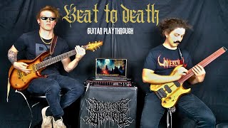 DISEASED AND DEPRAVED - Beat to Death (OFFICIAL GUITAR PLAYTHROUGH)