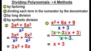 Algebra - Ch. 10: Rational Expression (20 of 33) How to Divide Polynomials 4 Methods
