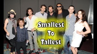 How Tall Are The 'Game of Thrones' Actors? See How Your Favorites Stack Up