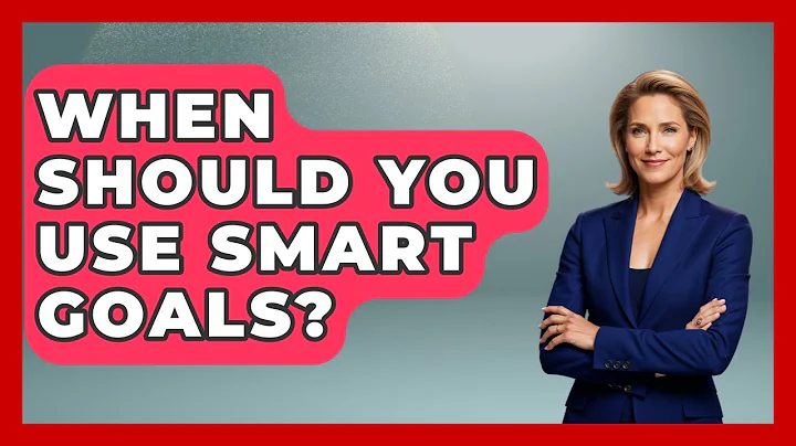 When Should You Use SMART Goals? - The Time Management Pro