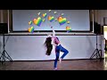 رقص فتاة اجنبية ع اغنية وجا بام بام رقص شرقي خرافيvideo Dance 