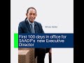 First 100 days for saadps new executive director