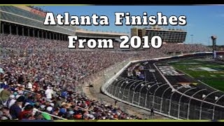 NASCAR Last Laps At Atlanta (2010-2024)