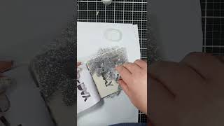 #SHORTS DIY Glitter Cardstock 💖