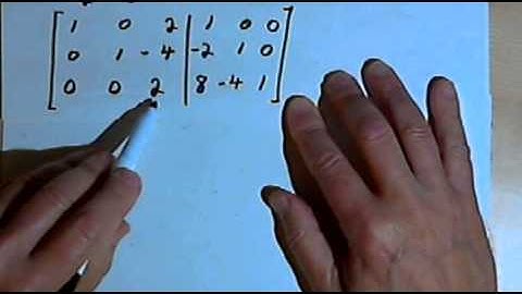 Finding the Inverse of a 3x3 Matrix 141-49.b