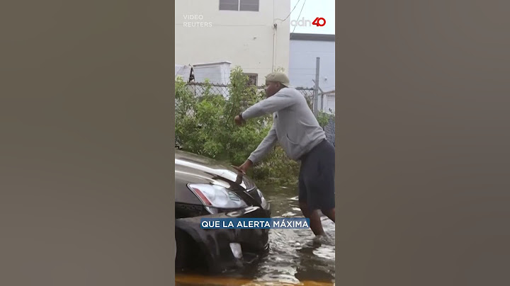 Alerta máxima en Florida, Estados Unidos por inundaciones tras lluvias torrenciales