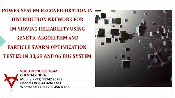 POWER SYSTEM RECONFIGURATION IN DISTRIBUTION NETWORK FOR IMPROVING RELIABILITY USING GA AND PSO