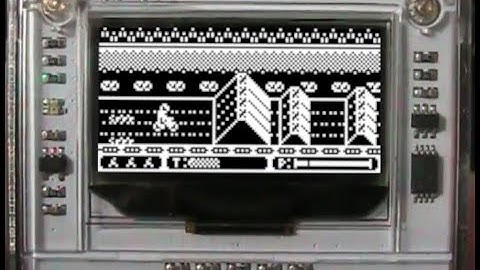 tiny-bike (like excitebike)  for arduboy