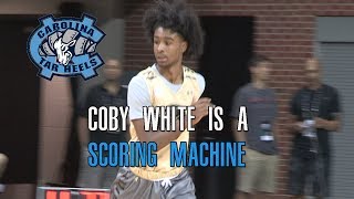 Coby White Is A Scoring Machine Unc Commit Was Unguardable Day 1 Nba Camp