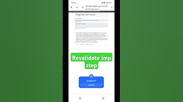 Revalidate aadhaar Imp step, uucms update 2024