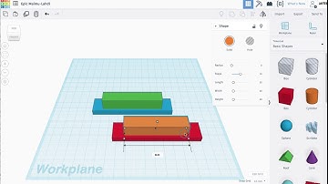 TinkerCAD - Alignment around a specific object - locked or not
