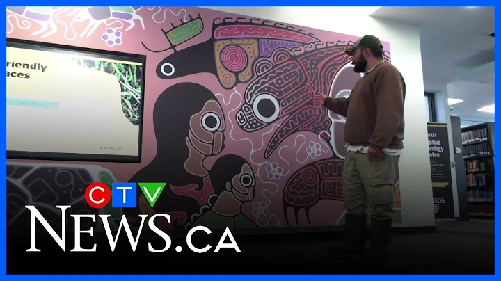 Indigenous artwork on display in Waterloo