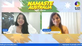 "Namaste Australia, Nonie Dhand chats with  Kirti Arora from Moon & Stars Glam events