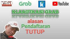 Klarifikasi Grab, alasan pendaftaran tutup - Durasi: 7.02. 
