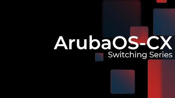 ArubaOS-CX Switching Series - How to Stack Switches using VSF