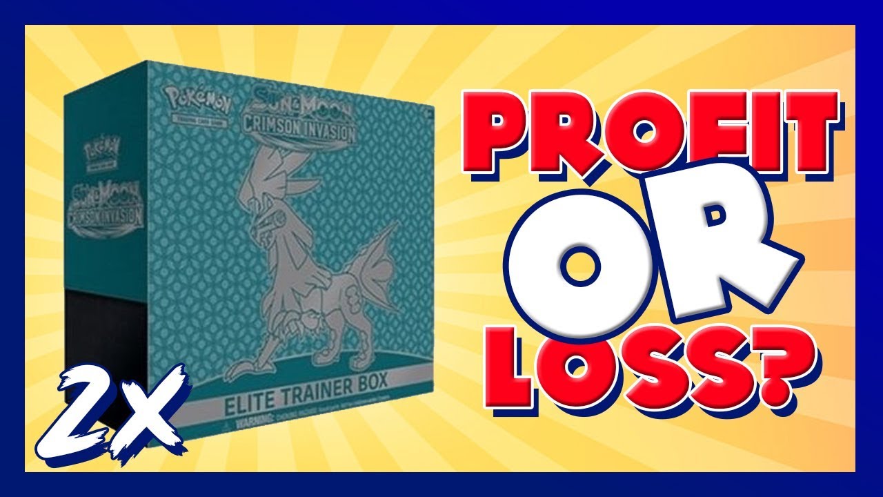 Profit or Loss? Opening 2x Crimson Invasion Elite Trainer Boxes