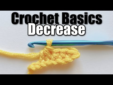 How to Crochet: Decrease (SC as an example - Sc Dec)