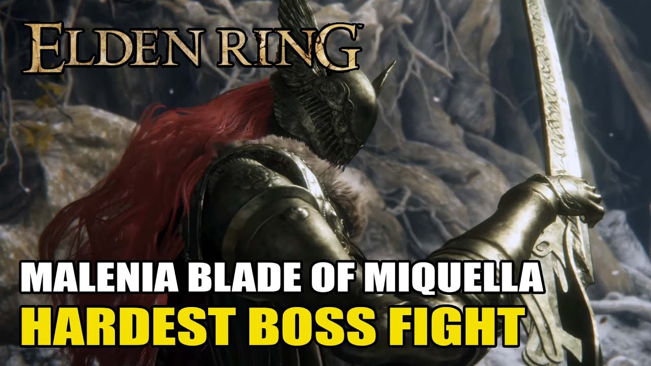 Elden Ring: Malenia, Blade of Miquella, the most tempted boss in the game