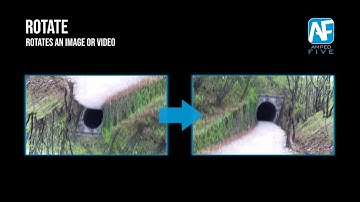 Rotate: Rotate an Image or Video in Amped FIVE