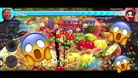 Fruit Ninja 2 / Mayhem Mode - "Take it easy" method