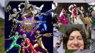 My Reaction To Power Rangers Cosmic Fury New Clip