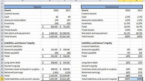 Financial Statement Analysis #1: Common Size Statements and Operation Analysis