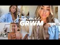 GET READY WITH ME: SUMMER DAY! Makeup, Hair, Outfit | Julia Havens