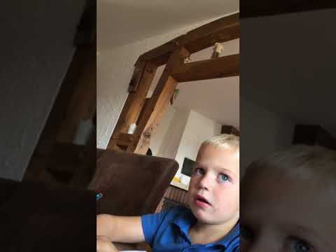 Little boy wants to become a construction worker