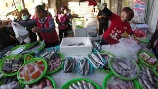 客人說阿源今天怎麼那麼厚話 台中大雅市場  海鮮叫賣哥阿源  Taiwan seafood auction